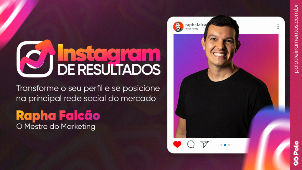 instagram de resultados com rapha falcão